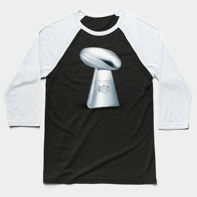 NFL Championship Trophy Design: The ULTIMATE Gift for Football Lover Baseball T-Shirt by The Print Palace